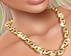 Swar0vSki Gold Necklace