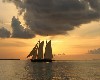 SAILING AT SUNSET