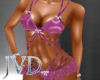 JVD Straped Wine Bikini