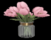 Pink Roses & Vase G