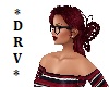 RUBY Red Butterfly Hair