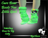Care Bear Boots Lime