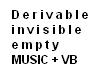 Derivable empty Music+VB