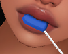 Heart Lollipop - Blue