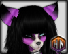 purple dog fox skin f