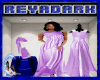 *D* Long Lilac Dress