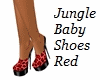 Jungle Baby Shoes Red