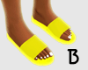Yellow slides white toes