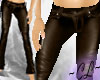 Leather Pants - Brown