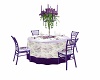 lilac guest table