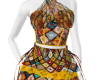 bohemian top and skirt