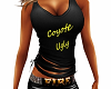 Coyote Ugly Black Tank