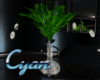 Enc. Cyan Vase