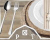Spring Plate Setting
