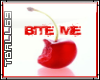 Cherry Bite Me Sticker