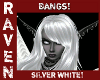 BANGS SILVER WHITE!