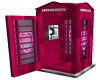 Pink PhoneBooth Kiss