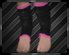 Black Honey Socks ~ Pink
