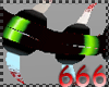 (666) Animated green