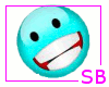 Blue Smiley *SB Sticker5