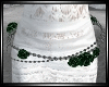 Bridal Belt-Green Rose