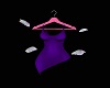 Silky Purple Dress