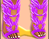 + Gladiator Heels Purple