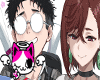 🌸Momo x Okarun|Cutout