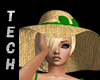 Beach Hat Lime
