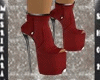 Belt Red Open Boots