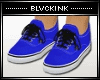 |B.Ink| Blue Vans |M|