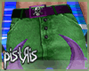 Flame Jeans - Green V1