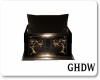 GHDW Dk Bronze Pillow