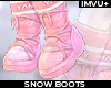 ! aspen snow boots pink