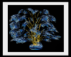 Animated blue plant