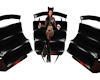 Hover Seats Set Blk Red