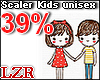 Scaler Kids Unisex 39%