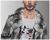 Coat Fur Grey