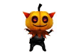 halloween pumpkin demon