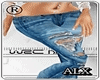 [Alx]Cut Jean BM Blue