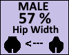 Hip Scaler 57% Male