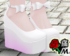 蝶 White Bow Shoes