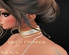 A/L   GOLD CHOKER