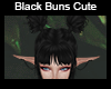 Black Buns Cute
