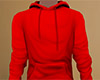 Red Hoodie Sweatshirt M