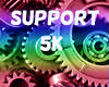 5k creator support