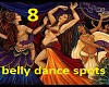 8 belly dance 4 groups