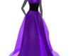 Purple Silken Dress