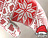 ♛ Xmas Red Gloves F.