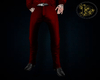 {D} Xmas pants red